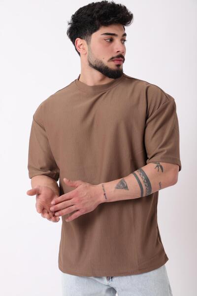 Stilkombin Ριγέ μπλουζάκι με λαιμόκοψη μεγάλου μεγέθους STU-2452_30463