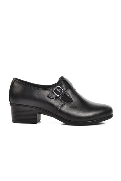 Aspor Black Women's Heeled Classic Shoes