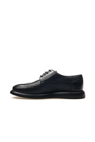 Pierre Cardin Men's Genuine Leather Casual Shoes 25Y 104182   M Black