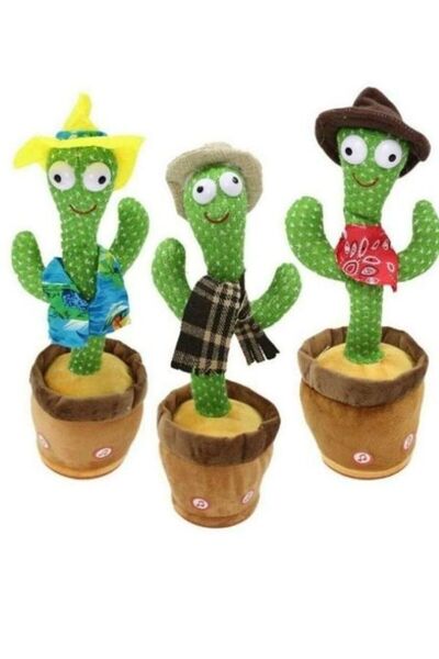 FUNY TOYS DANS EDEN KONUŞAN KAKTÜS OYUNCAK