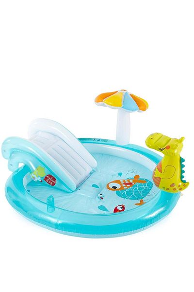 Intex Crocodile Baby Play Center Inflatable Swimming Pool Activity Center Play Yard with Crocodile a