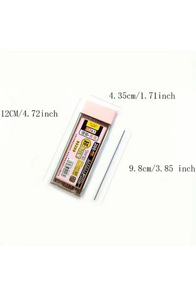 NaSaDAN 1Pcs 2B XL Large Size 0.7 Pencil Tip 200Pcs
