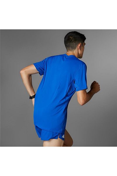 adidas Ανδρικό μπλουζάκι μπλε Adızero E Tee It1469