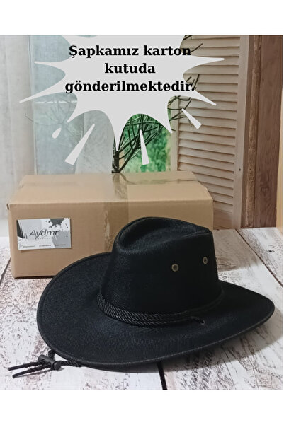 Aydmr Aksesuar Kovboy Şapka