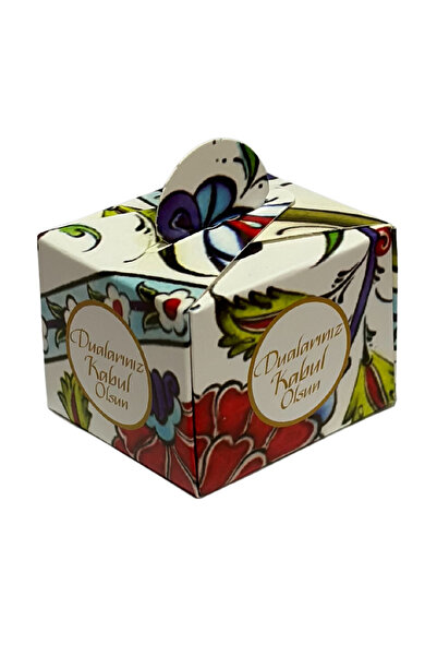 PARTİSERÜVENİ Lokum Kutusu 'dualarınız Kabul Olsun' Yazılı 25'li Paket | Loku...