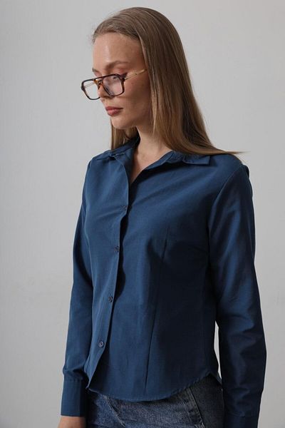 Moka Shopin Mokashopin Basic Shirt - Indigo