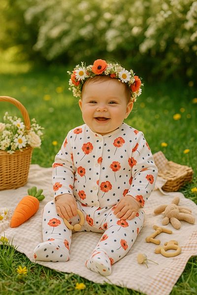 cimcim baby Ferret Baby Jumpsuit