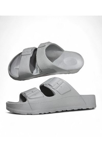 Minamoda Gzr Eva Sole Girls Boys Summer Slippers Double Buckle Unisex Slippers
