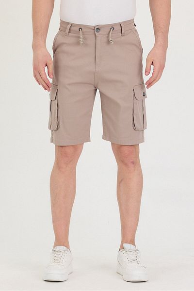 twentyfive25 Men's Cargo Pocket Detailed Bermuda Shorts