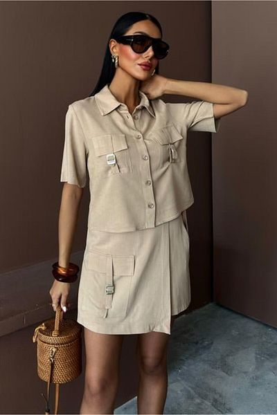 MRA Fashion Skirt - Brown - Standard
