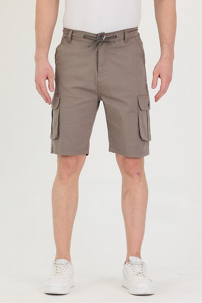 twentyfive25 Men's Cargo Pocket Detailed Bermuda Shorts