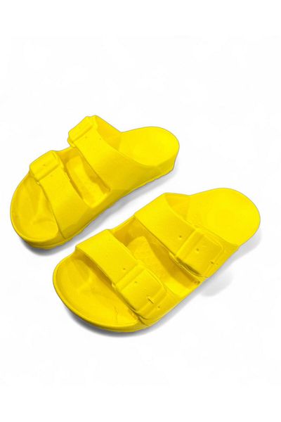 Minamoda Gzr Eva Sole Girls Boys Summer Slippers Double Buckle Unisex Slippers