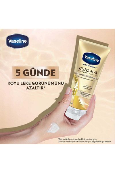 Vaseline Gluta Hya Serum 200ml x2 - UV Body Lotion, Anti-Blemish and Brightening