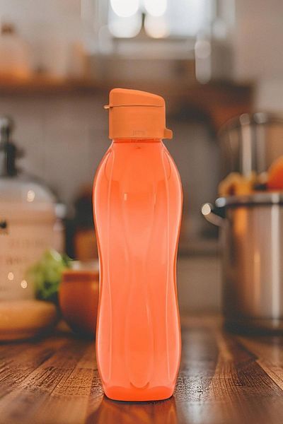 MEDUSHOP 750 ml Water Bottle Suitable for Home, School, Sports, Workplace & Water Bottle & Water Bowl - Orange