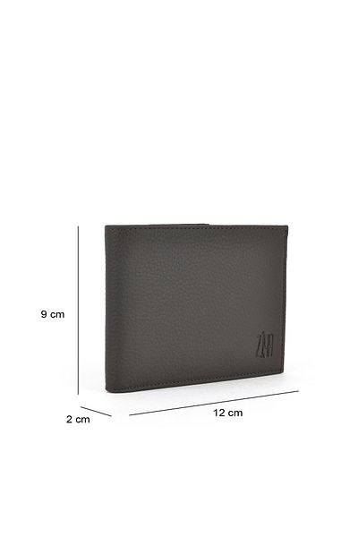 Ziya , Men's Genuine Leather Wallet 1519841 Zyf09 Coffee