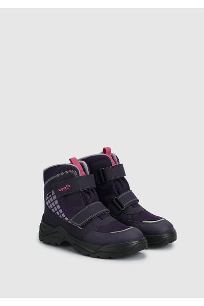 Superfit Μωβ κοριτσίστικες μπότες εξωτερικού χώρου