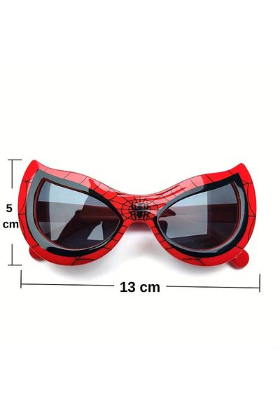 darko Spiderman Sunglasses Boys Rimmed Glasses Red Blue Superhero