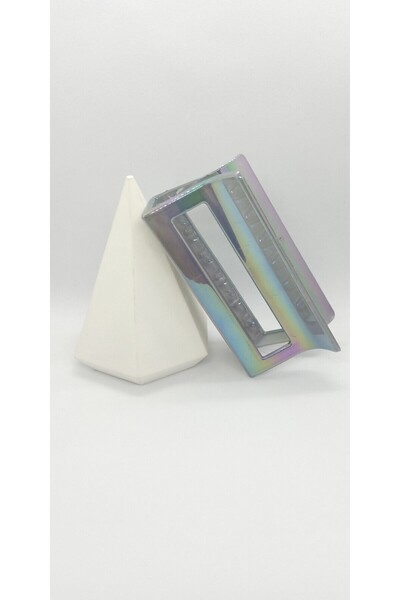 ndjewelry لون رمادي مشبك مزلاج الهولوغرام