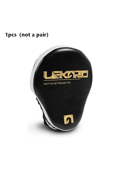 Choice قطعة واحدة من وسادة ركلة الملاكمة من Lekaro باللون الأسود الذهبي من ما...