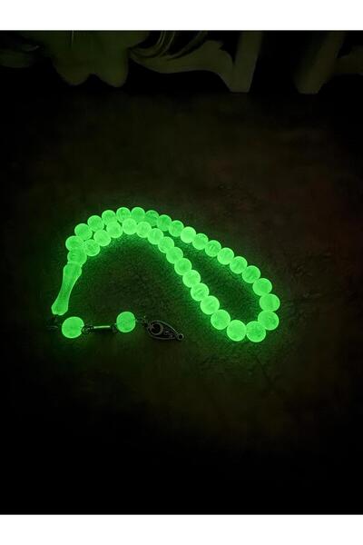 Jewel Rosary Highlighter Glow in the Dark Cat's Eye Rosary