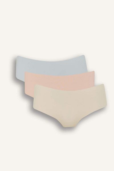 DeFacto Micro 3-pack Hipster Panties-fall In Love E4938ax25sp