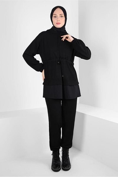 Alvina Costum pantalon cu glugă 44264