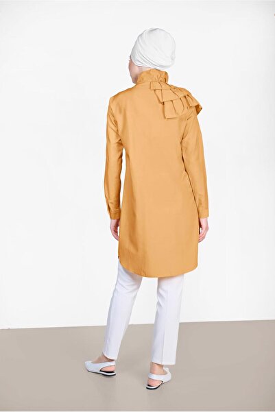 Alvina Coat Detail Cotton Tunic 4399