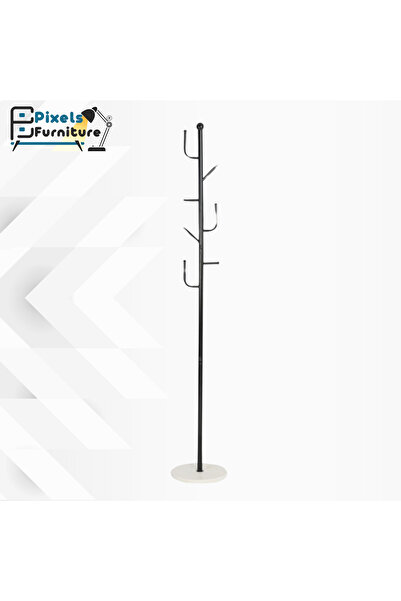 PixelsFurniture علاقة شماعة ملابس معدنية بتصميم حديث من بكسل الأثاث, قاعدة رخ...