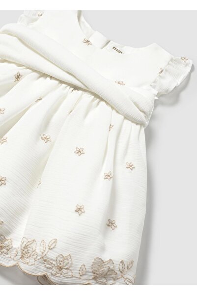 MAYORAL Kız Bebek Nakışlı Elbise