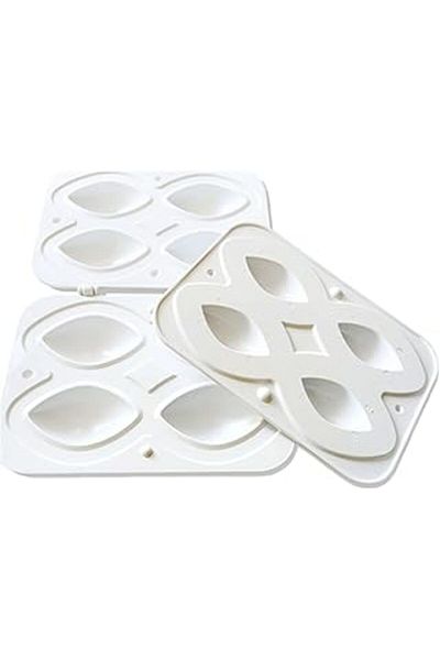 ShopZum Orret home 4-piece stuffed meatball mold, stuffed meatball apparatus, mold for making stuffed meatballs