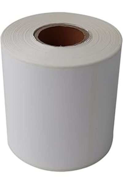 STOREMAX ملصقات جاهزة، احصل عليها سريعًا، ملصق غير شفاف Pp مقاس 100 مم × 150 مم، 350 قطعة في لفة بقطر كوكا 40 مم