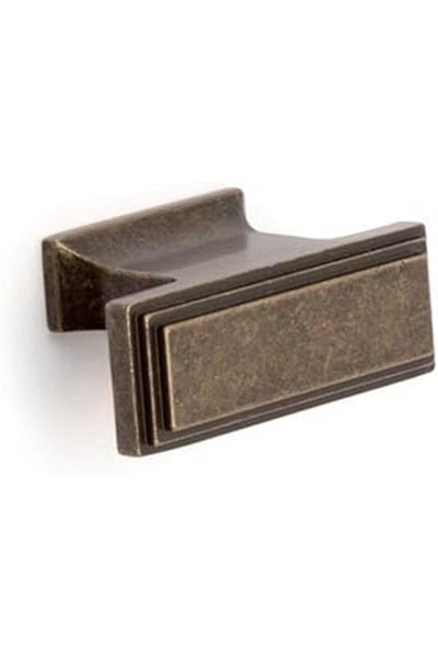 Pazarcan System Button Handle Smoked Color 16 mm