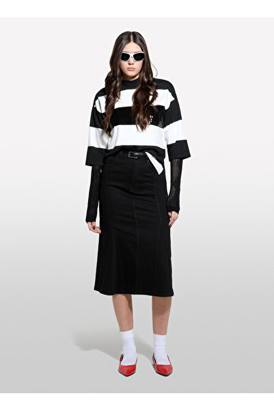 Sisley Crew Neck White Women's T-Shirt 3B8Yl106U