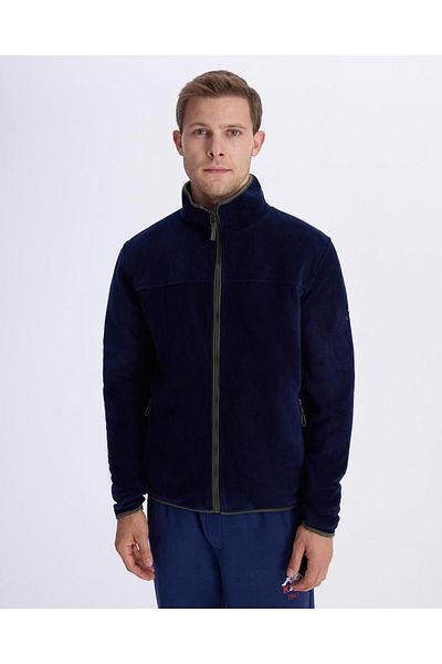 Kappa Berit Men's Navy Blue Regular Fit Fleece