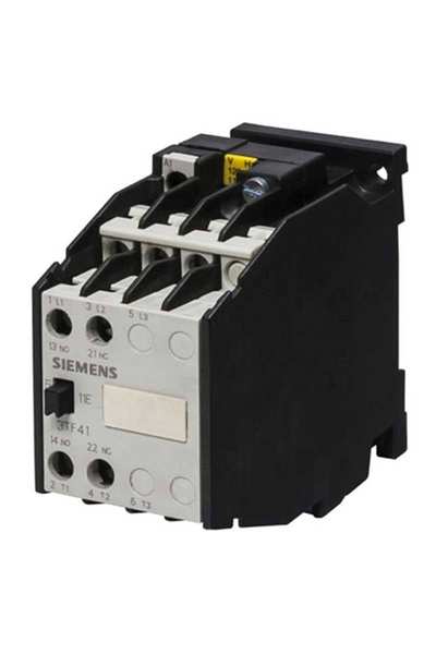 Siemens 3TF4111-0BB4 12A 5.5kW 24V Bobinli 3 Fazlı Güç Kontaktörü.