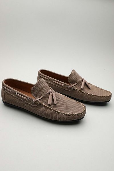 Gondol Men's Genuine Leather Classic Loafer Mink 41 Ttx. 601138