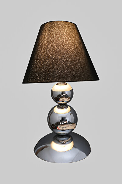 Fer Avize Nesrin Table Lamp Modern Design Wired Lampshade Night Light with Fabric Hat