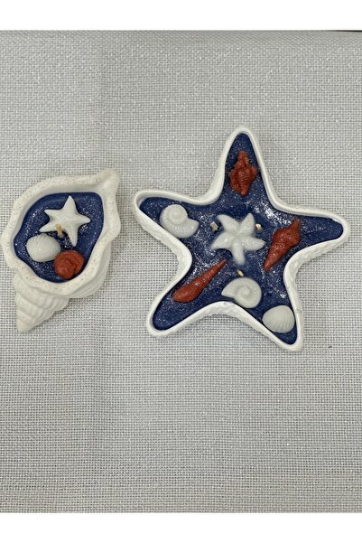 magnocandles Στρείδια και αστρικό κερί 2-συσκευασία