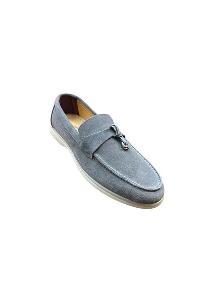 Greyybull Shoes γκρι loafer ανδρικά παπούτσια-καλοκαιρινά δερμάτινα ανδρικά παπούτσια