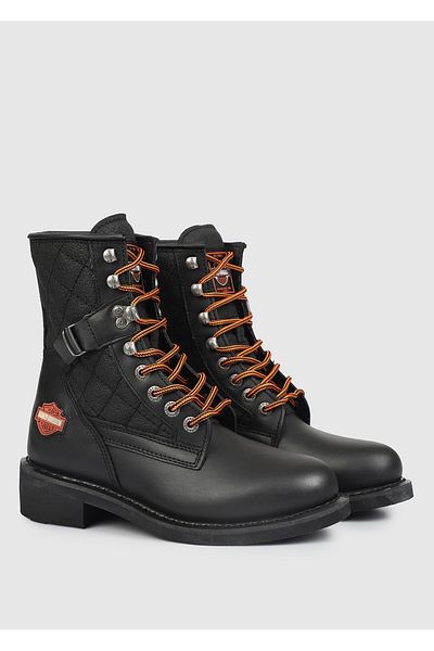 Harley Davidson Νέες Worker Μαύρες Γυναικείες Μπότες Cw025g 100078 aw20