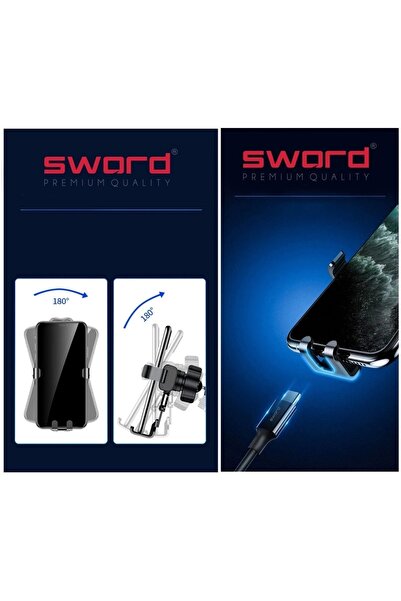 SWORD Ayarlanabilir Araç Içi Telefon Tutucu Her Telefon Için Uyumlu