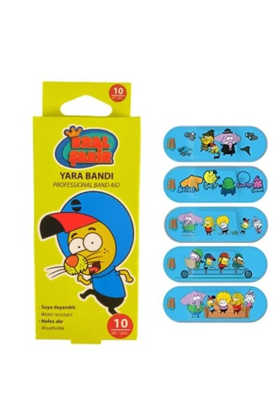 Kral Şakir Erkek Çocuk Parfümü 50 ml & Devler Uyanıyor Deodorant & Yara Bandı 10'lu Set