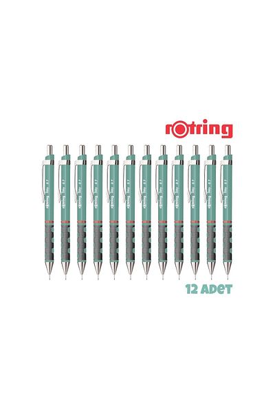 Rotring Tikky Versatil Pen 0.7mm Sea Blue 12 Pack
