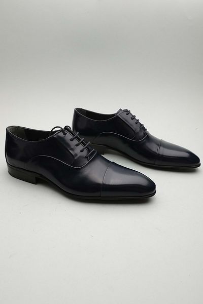 Gondol Piele autentică pentru bărbați Classic Bleumarin 40 Ttx.181