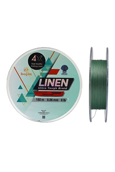 Genel Markalar DFT Bojin 4X Linen Yeşil İp Misina 150MT 0.06MM