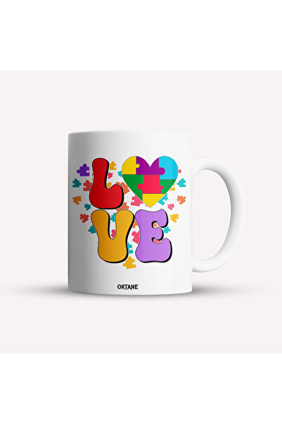 OEM Cană albă personalizată Love, INOVATIX®. 330ml