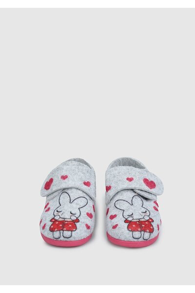 Twigy Girl's Gray House Slippers