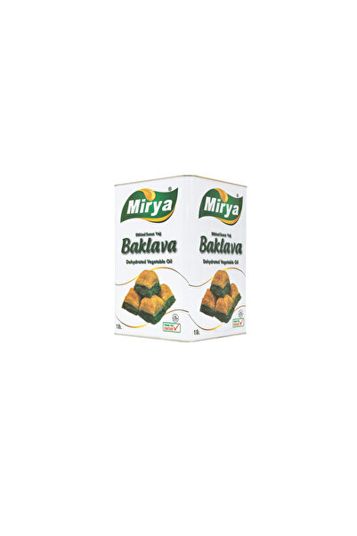 Mirya BAKLAVA YAĞ 18LT TNK
