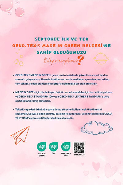 VİSCOTEX Aloe Vera - Sleep-Friendly Children's Pillow Case, Hygiene and Softness Together, 66X33X6Cm, White