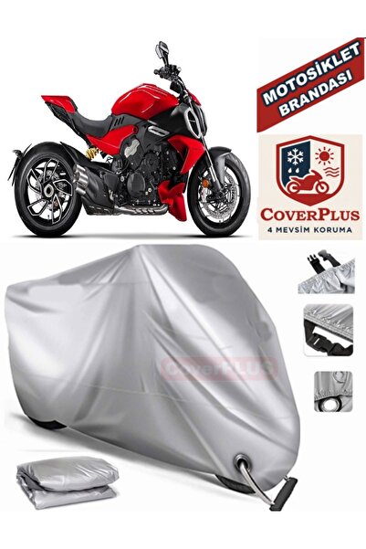 MotoEN Gray Lock Compatible Motor Tarpaulin Ducati Diavel Xdiavel S Motorcycl...